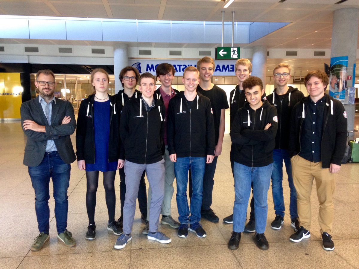 samfundssikker's tweet photo. The Danish Cyberteam has arrived in Malaga! Looking forward to compete! #ecsc2017 https://t.co/jyjTkWZG2X