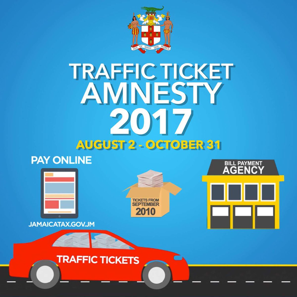 JamaicaTax's tweet photo. #TAXREAD Crowd control priority for final day of #TTAmnesty https://t.co/T9sJa3uTLv @onthegroundjm @NestaJA @MOFJamaica @JamaicaConstab https://t.co/Ndixn9kCKQ