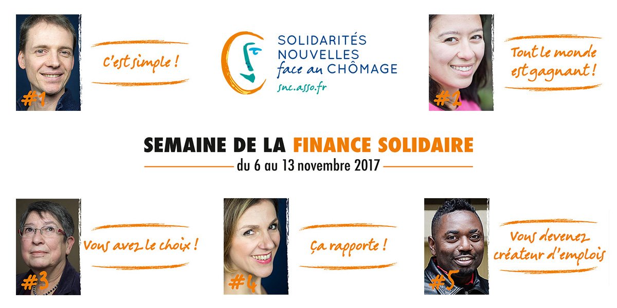 AssociationSNC's tweet photo. Semaine de la #FinanceSolidaire : 5 bonnes raisons d'épargner solidaire avec #SNC #SFS2017 @Label_Finansol https://t.co/jkVhWgrIEa https://t.co/t14vnUkwyc