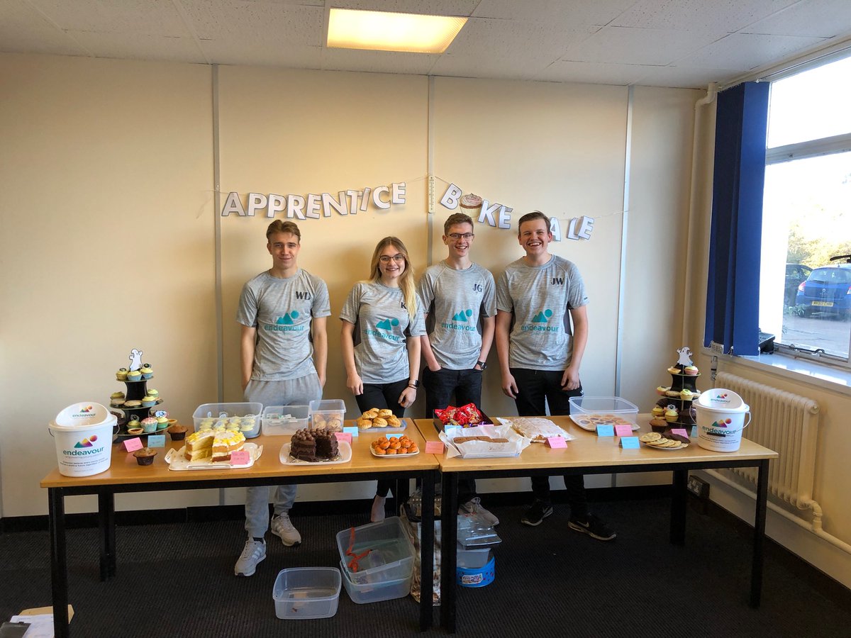 DavyMarkham's tweet photo. Well done to our Apprentices for raising money in support of their endurance challenge for the wonderful charity @Endeavour_1955 https://t.co/LD3J8IxRHt