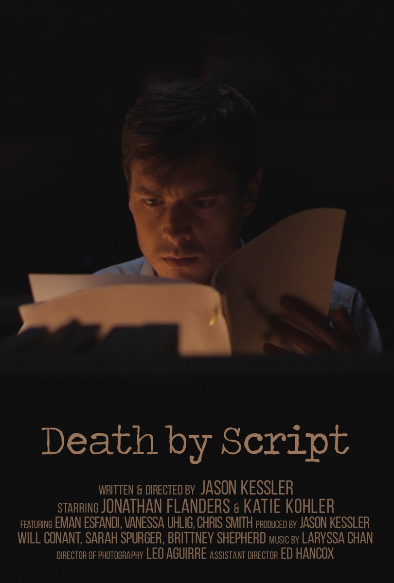 jasonakessler's tweet photo. #deathbyscript https://t.co/1bBctr0cuc