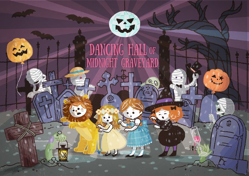 ほりい えみ イラストレーター Orinnana かわいい めっちゃダンスしてる 左ふたりめっちゃすき ٩ ˊwˋ و Twitter