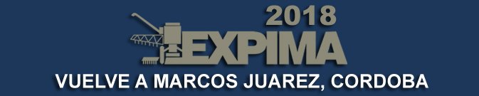 expima1's tweet photo. Como en 2014 y 2016 #EXPIMA volverá a realizarse en 2018 en Marcos Juárez, Córdoba. Los esperamos del 8 al 10 de Agosto! #METALMECÁNICA https://t.co/PGHhvzDOu6