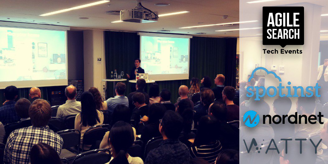 AgileSearchNews's tweet photo. Last week @spotinst , @NordnetSE &amp; @watty_io shared how to create great services using AI at our latest tech event in Stockholm https://t.co/aM650ju7rp