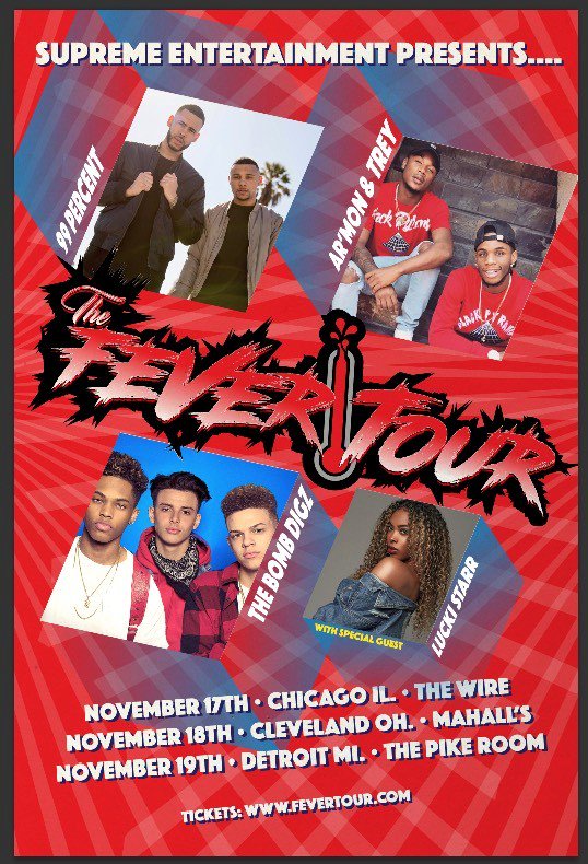 Fancy_Dat's tweet image. Make sure you get tickets to the #FeverTour