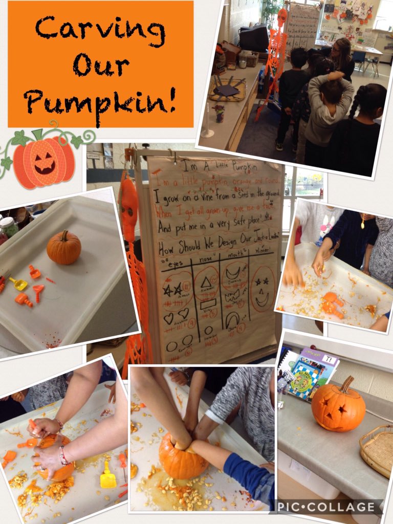 deannefong's tweet photo. Fun in K5!  Carving our Pumpkin, and Spooky Ice Cubes!
@stanleymillsps @PeelSchools #K5 #pumpkinmath #sensory https://t.co/yQZ28Y1pu3