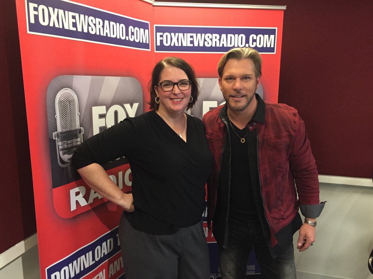 CWBYall's tweet photo. Early morning in NYC! Back-to-back interviews, chatting about my new album #TopShelf. Thanks for having me, @foxnewsradio! https://t.co/LzcGBcaDgZ