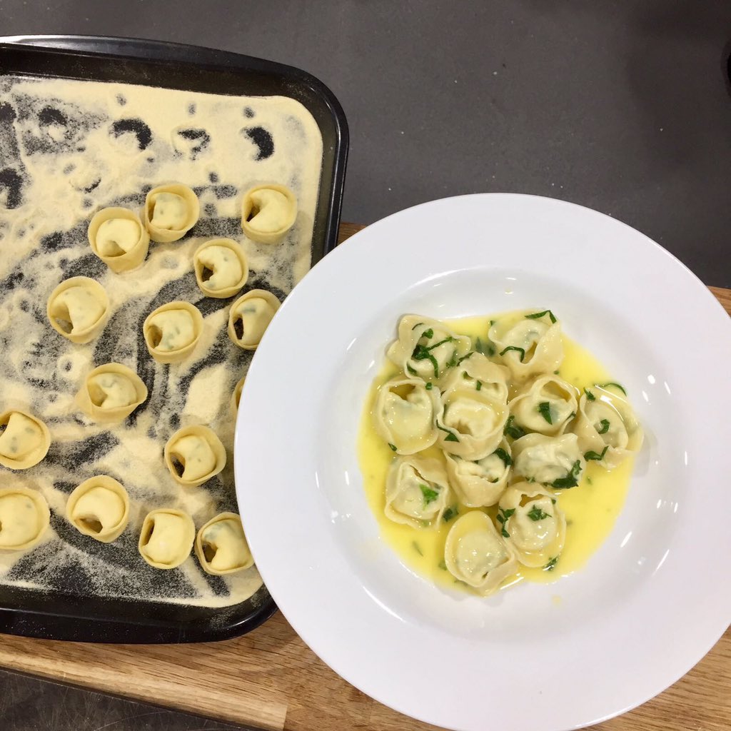 AbingerCookery's tweet photo. Cooking up a storm in the  #italianmasterclass today https://t.co/VMq4NrYqUH