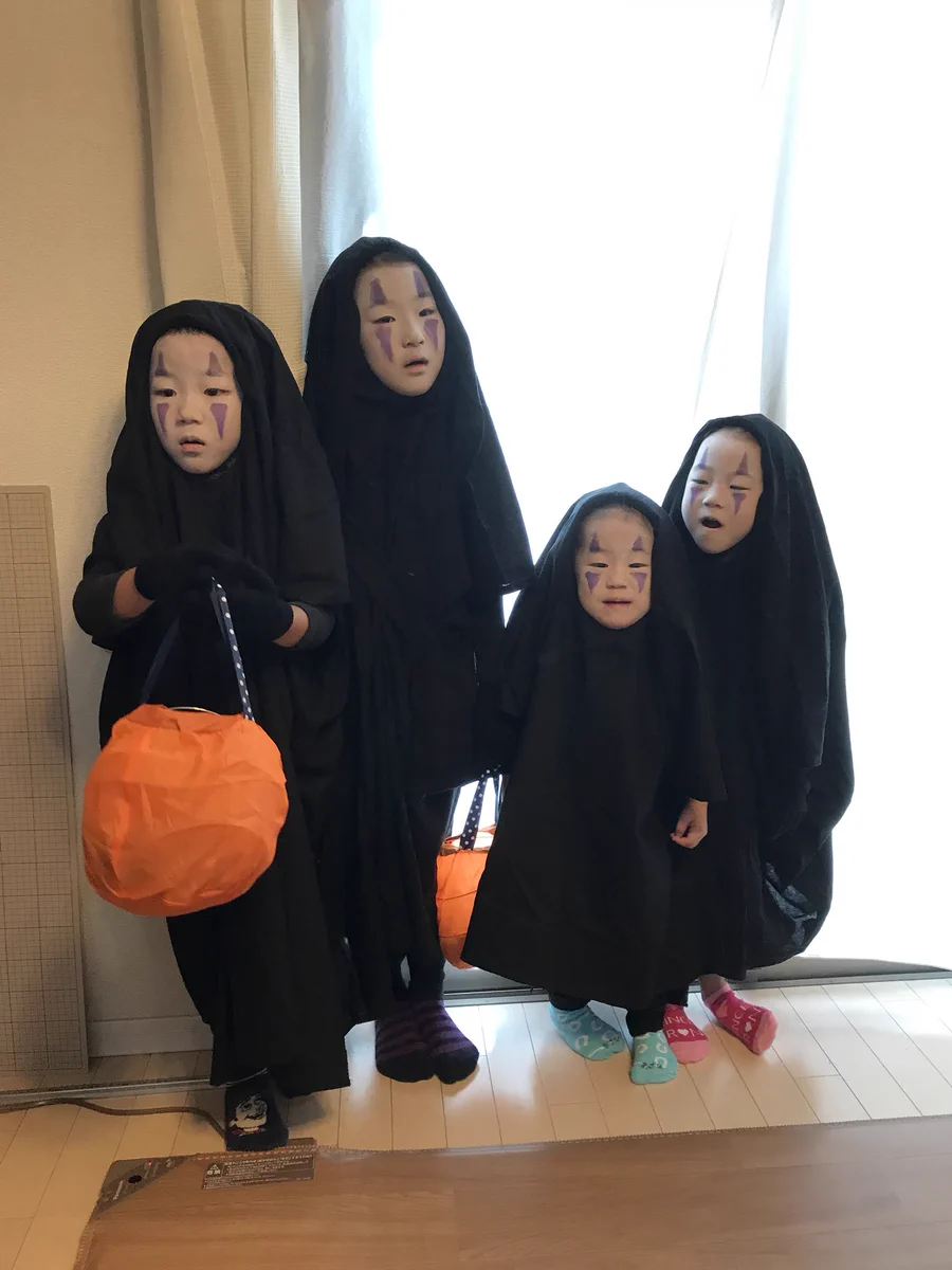 可愛いカオナシが大集合ｗｗｗハロウィンで楽しく仮装してみましたｗｗｗ
