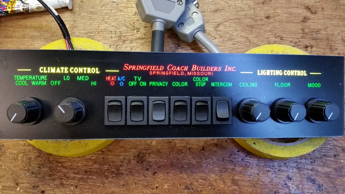 DetroitElectSGF's tweet image. West's limousine service back in service with a new rear control panel.