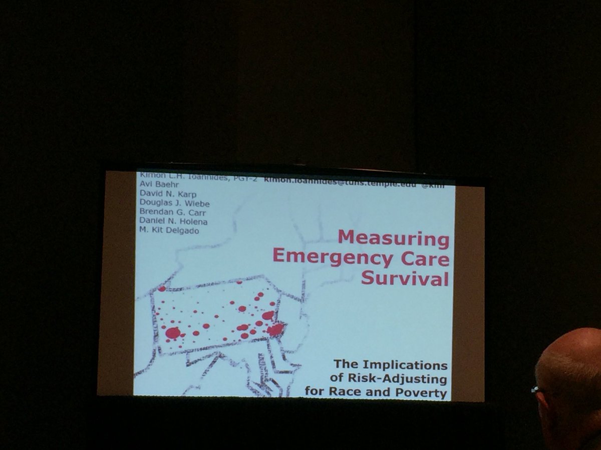Kimon representing for the under represented at #ACEP17 <a href="/TempleEM/">Temple EM Residency</a>