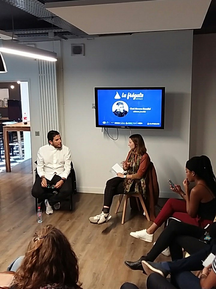 transgourmet_fr's tweet photo. #Fregatetalks "Je suis un défenseur d'idées françaises, de la finesse de notre cuisine" @akrameb https://t.co/SWLtxdiU3E