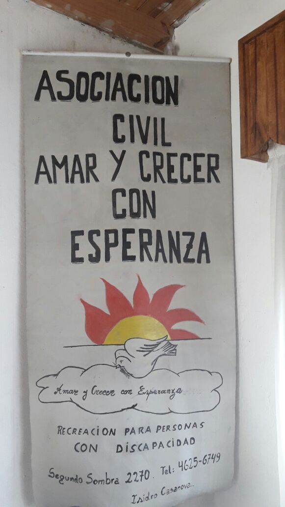 DiscapLaMatanza's tweet photo. La Subsecretaria Amelia Zapata estuvo presente en la fiesta por el 13er Aniversario de la Asociación Civil Amar y Crecer Con Esperanza. https://t.co/DP5qgd74MZ