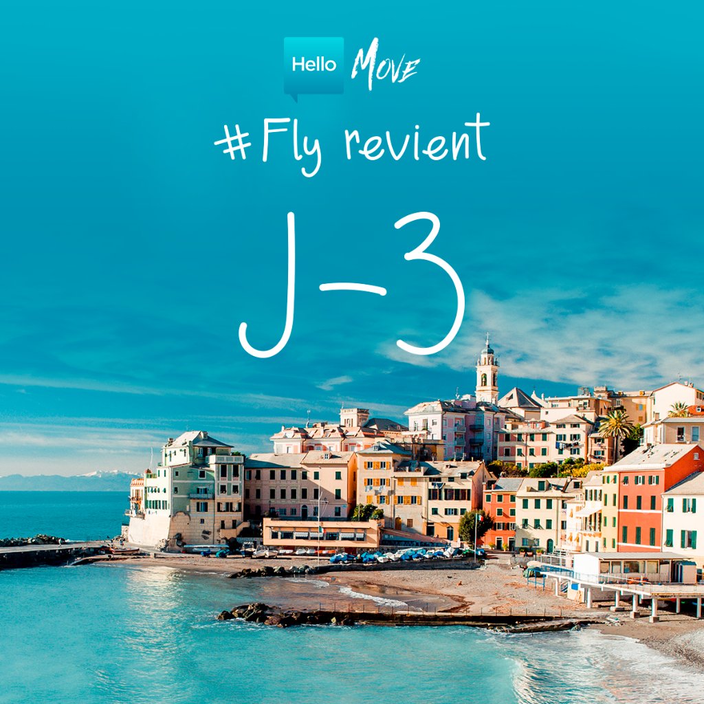 Hellobank_fr's tweet image. J-3 avant le grand retour d&apos;#HelloMove #Fly! Préparez-vous à décoller... ✈