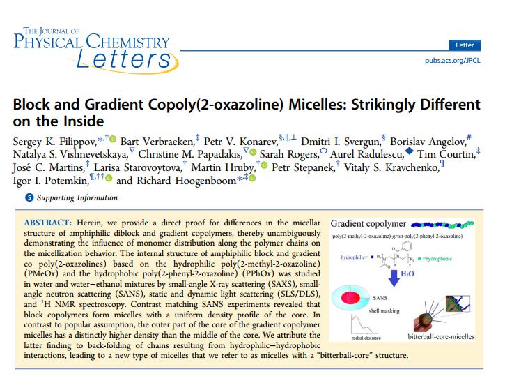 PSMT_Lab's tweet image. #2017PSMTpapers "Block and Gradient Copoly(2-oxazoline) Micelles: Strikingly Different on the Inside" dx.doi.org/10.1021/acs.jp…