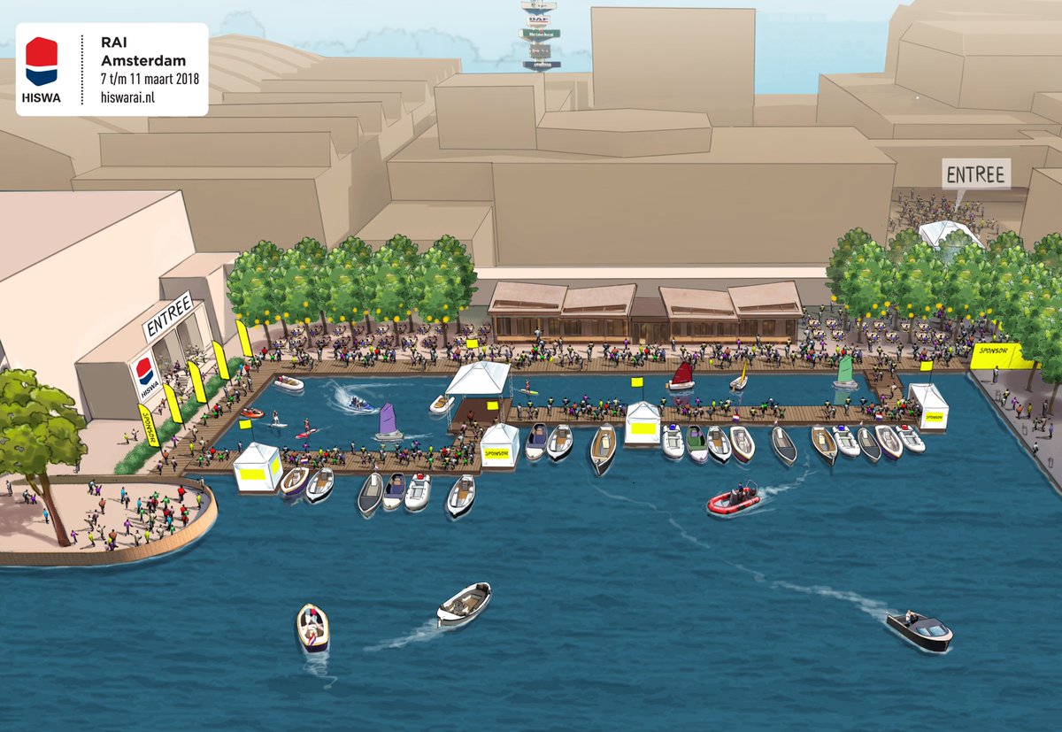 Persbericht: HISWA Amsterdam Boat Show vernieuwt bit.ly/2zSdkwz #HISWA #watersport #nieuws #persbericht