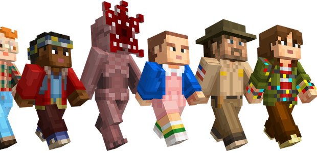 Minecraft gets some decent Stranger Things skins as DLC. https. 