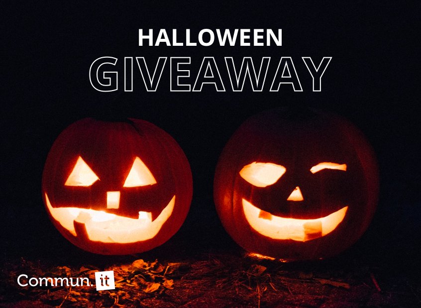 commun_it's tweet photo. The #Halloween giveaway continues! We're giving away a Business Plan every day! 
Retweet and follow @commun_it to enter 🎃 https://t.co/7BfX3gmClG