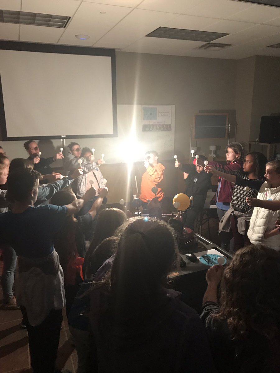 6th grade learning about the moon phases at Tellus. <a href="/MMSbluedevils1/">Model Middle School</a>