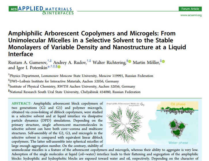 PSMT_Lab's tweet image. #2017PSMTpapers "Amphiphilic Arborescent Copolymers and Microgels: From Unimolecular Micelles in a Selective ..." dx.doi.org/10.1021/acsami…