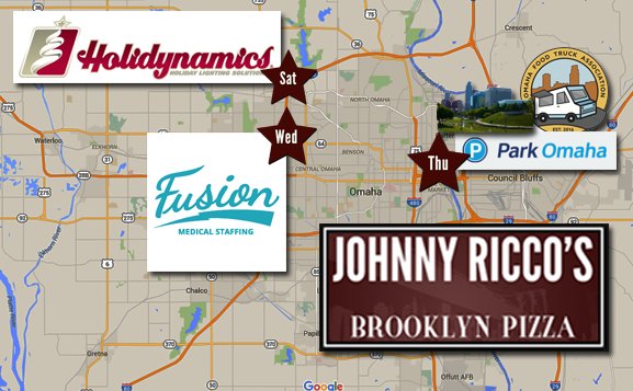 johnnyriccos's tweet photo. Is #JRBP gonna be slingin' slices all winter long! #YES! Details: https://t.co/ANYOrnqCQw #NYPizza #Omaha #FoodTruck #ChristmasMiracle https://t.co/2V70aAT4fm