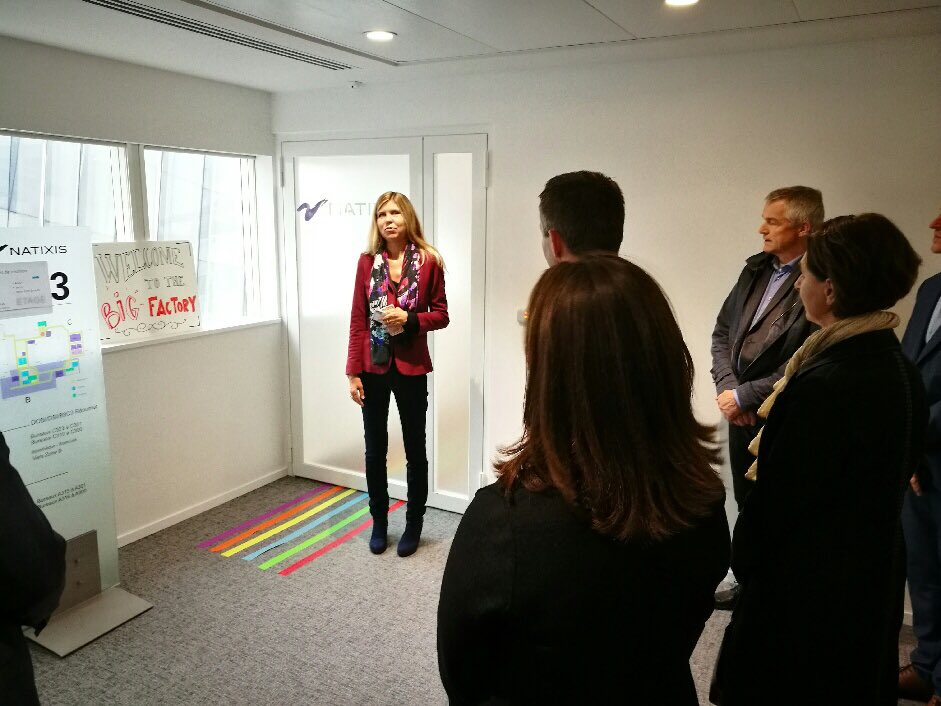 MereteBuljo's tweet photo. Welcome to the #BigFactory @natixis corporate incubator
#LearningExpedition @capgeminifrance @CCFN_Norvege
Parisian #innovation ecosystem https://t.co/PAy8SCNfGP