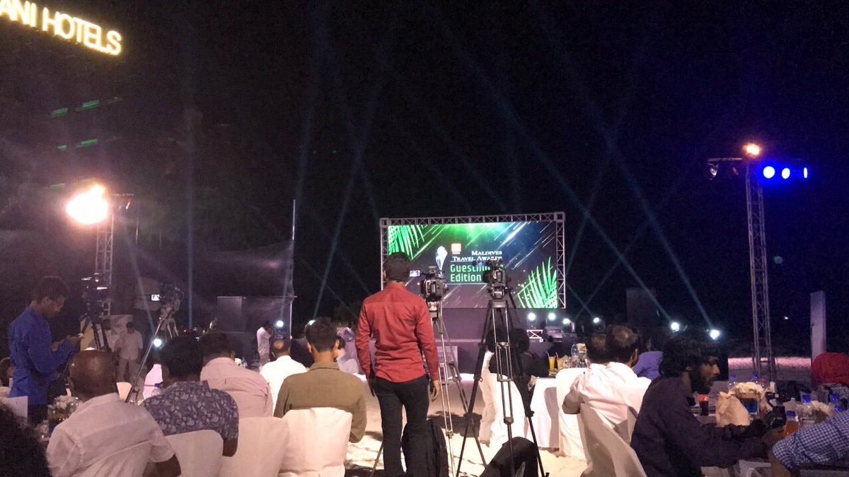 MATATO Guest house Edition Award Night #HappeningNow in Maafushi | <a href="/Raajje_tv/">RaajjeTV</a> <a href="/matatoMV/">MATATO - PATA Maldives Chapter</a>