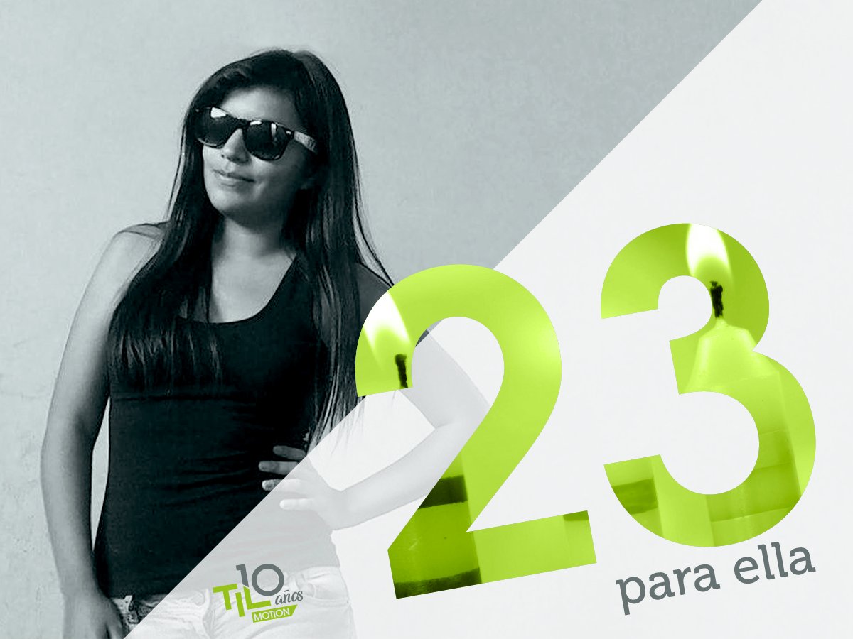 TiloMotionPeru's tweet photo. ¡Feliz cumple, Valery! 🎈🎊 Nuestra diseñadora multimedia cumple años y lo celebra con día libre.
¡Mañana desayunamos torta! 🎂  #HappyBirthday https://t.co/wi87k9nq5K