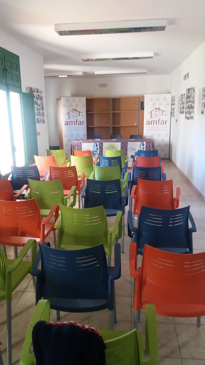 AmfarCuenca's tweet photo. Todo preparado para el comienzo de la jornada de titularidad compartida en Huerta de la Obispalía https://t.co/CuINWfda4F