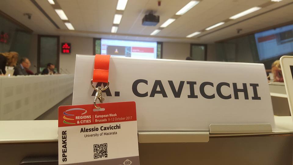 TheWineLabEU's tweet photo. @TheWineLabEU part of #euregionsweek in Brussels! Prof. Dr. @Alecavicchi @UniMC presents project activities #empoweringeuropeanwinesector https://t.co/ZBw0fsZoHT