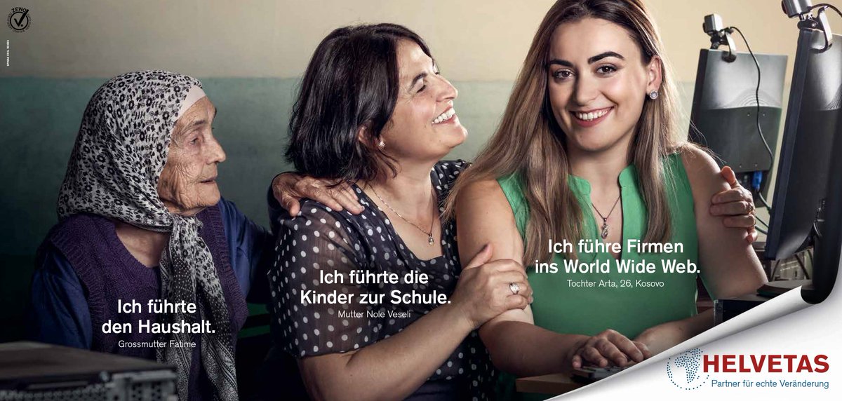 HelvetasCH's tweet photo. Wie von Generation zu Generation echte Veränderung stattfindet #TrueChange https://t.co/dmnuWfRYxC
