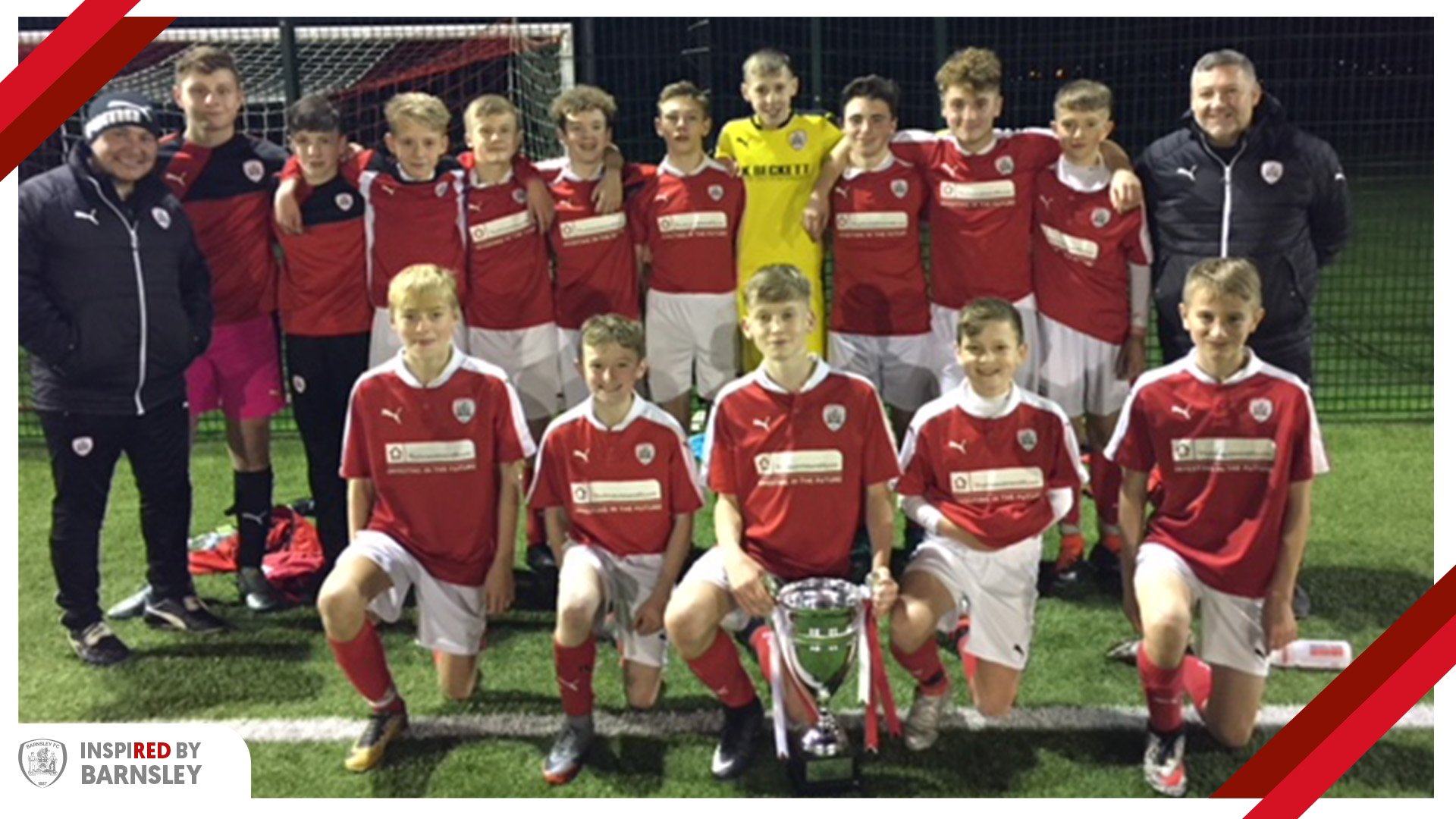 Barnsley FC Academy on X: 🏆  There was another great night for the U14s  last week in the Ian Kennedy Memorial trophy match against @drfc_official.  #YouReds  / X