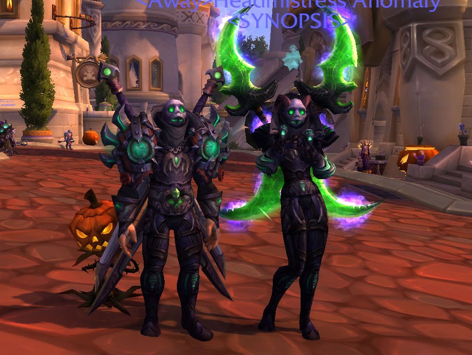 TuskkarJenkins's tweet photo. ready for halloween #Warcraft! https://t.co/XfKEsg6Ums