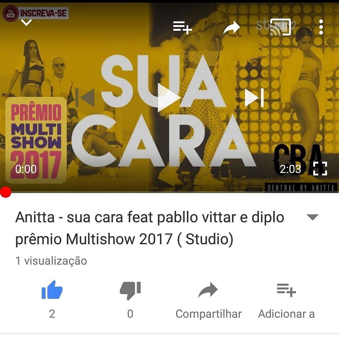 infocbanitta's tweet photo. Já está disponível #SuaCara  versos Studio que foi utilizado no prêmio multishow 2017 link na bio* https://t.co/PfZnA1z1lo