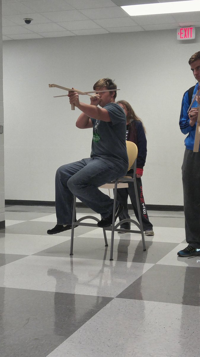 md_mcclellan's tweet photo. Aeryglider test flights. #hsdstem #pltw #bagsflyforfree @HazelwoodSD @WestHazelwood https://t.co/ktcW5c437X