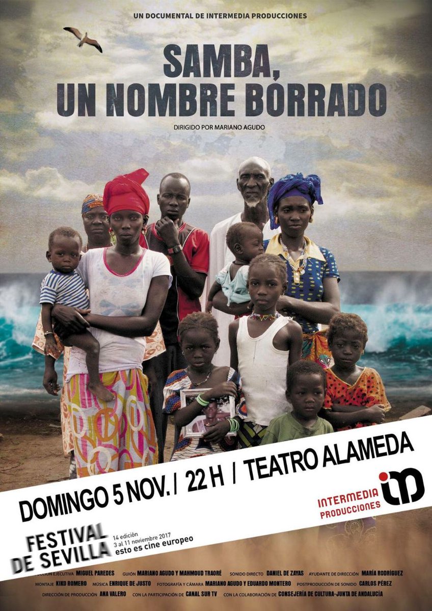 asoafricando's tweet photo. No te pierdas este domingo 5 de noviembre el documental del @festivalsevilla "Samba, un nombre borrado". https://t.co/vdcKbDHwVw