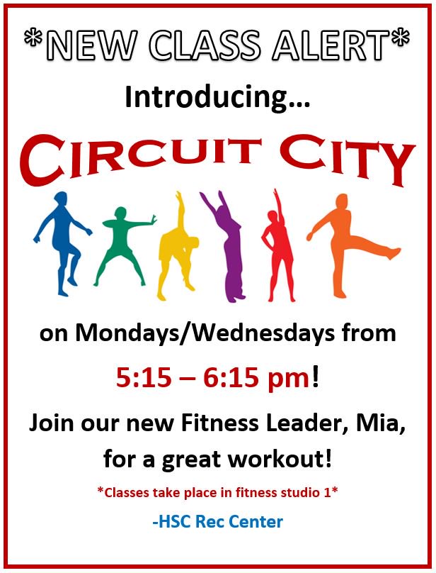 TempleSFC's tweet photo. Tonight is our first night of our newest #GroupFitness class, Circuit City! Come join Mia @ 5:15pm an intense workout! #TempleHSC #HSCrec https://t.co/A8gSMn7ujn