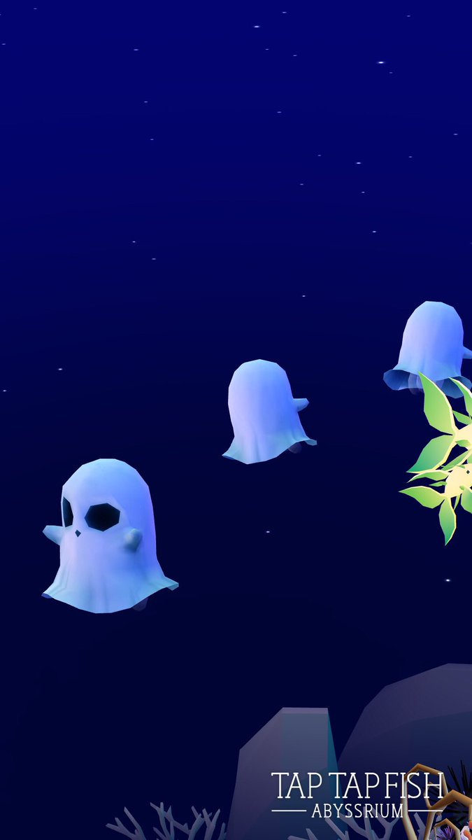 MeekyKinz's tweet photo. My Ghost Jellyfish:) 
#taptapfish
Download: https://t.co/wXqERWxWpO https://t.co/aTfpMHUOpx