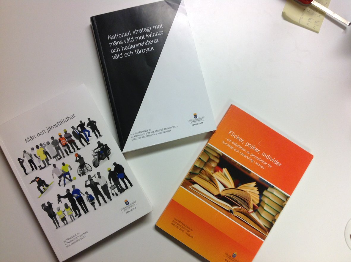 LÄSLOV Tar mig an och repeterar några SOU. Mer aktuellt än någonsin. Kunskap finns - handling klent!