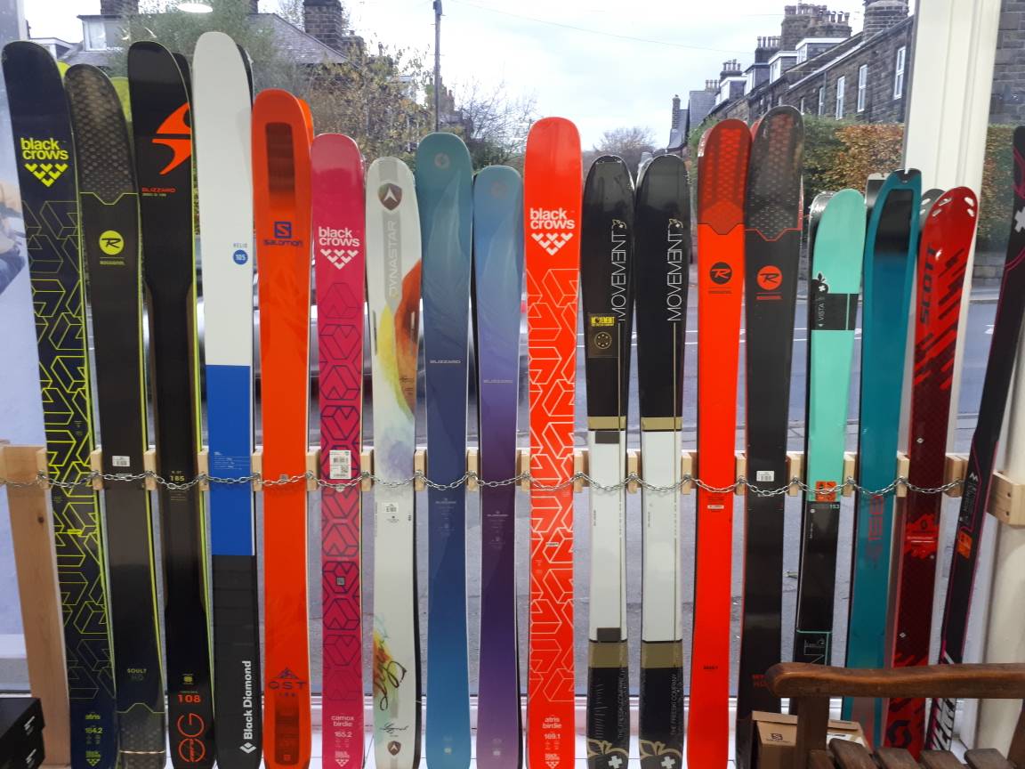 Backcountryuk's tweet photo. Lots of skis delivered today, most of the range is now in stock, soon to be added to the site! https://t.co/L55uvbc3ss