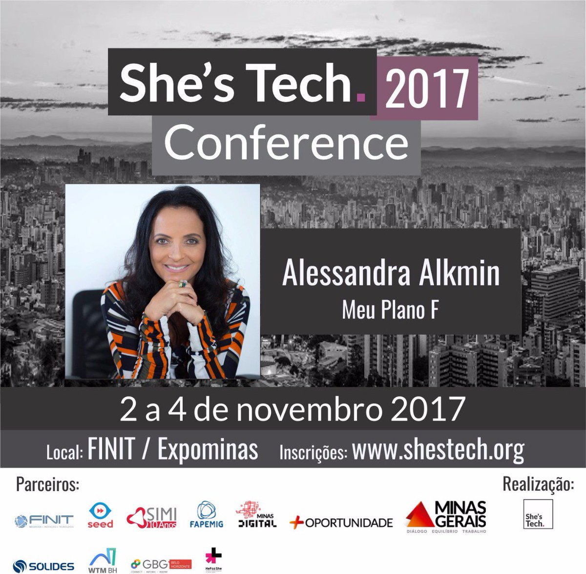 ALEALKMIM's tweet photo. E tem mais presença na FINIT!
Agora na She's Tech Conference.
Vai lá me ver! #FINIT2017 #ShesTechConference #MeuPlanoF
#MundoVUCA https://t.co/mVJxglcvQP