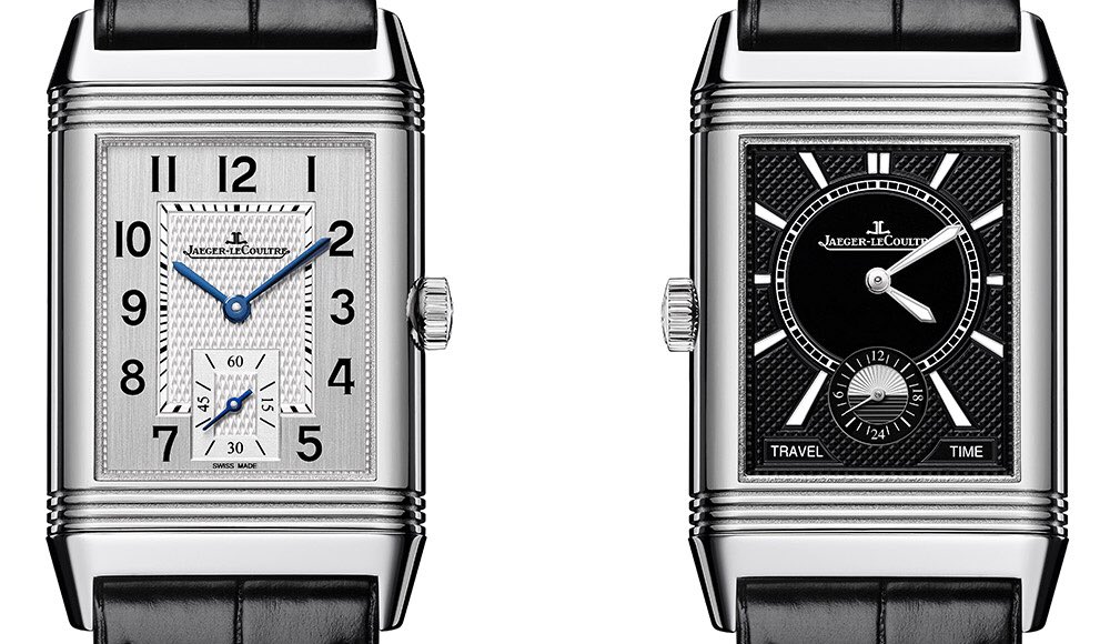 AXEEONconnect's tweet photo. The @jaegerlecoultre Reverso Classic Large Duoface; for the globe-trotting hero.Notes may change, but the Reverso’s melody has never wavered https://t.co/yIOnkpK3ld