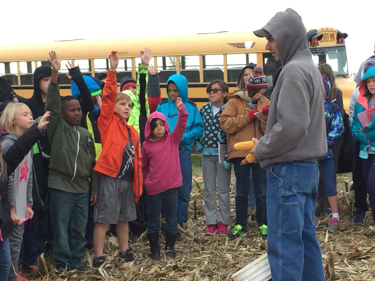 getshane's tweet photo. Harvest! Milford elementary took their inquiring minds to the cornfield. @MilfordLakers @kscorn @bmccornack #LakersLoveLearning @crmill29 https://t.co/qw5T0QZjbj