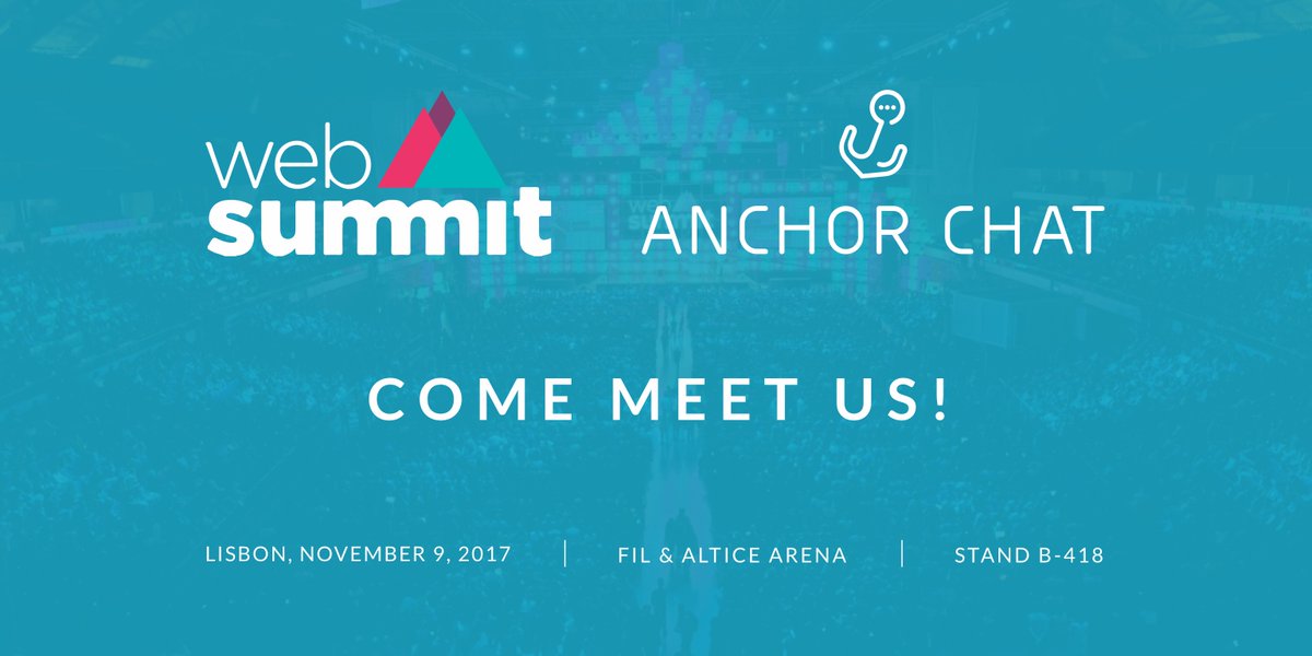 AnchorChat's tweet photo. Looking forward to ✈️ to Lisboa next week and attend @WebSummit. See you there 🚀!! #Lisbon #Portugal #WebSummit #SocialExhibitionArea https://t.co/xmgxvMEdcA