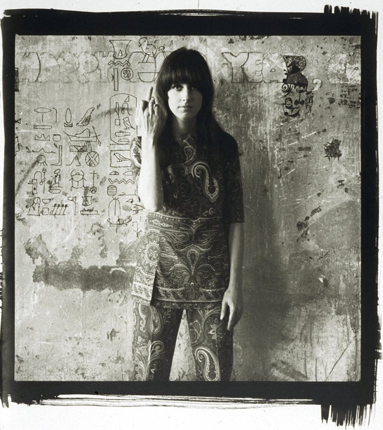 Greetings from Grace Slick
Happy birthday, Grace! Herb Greene, 1966 