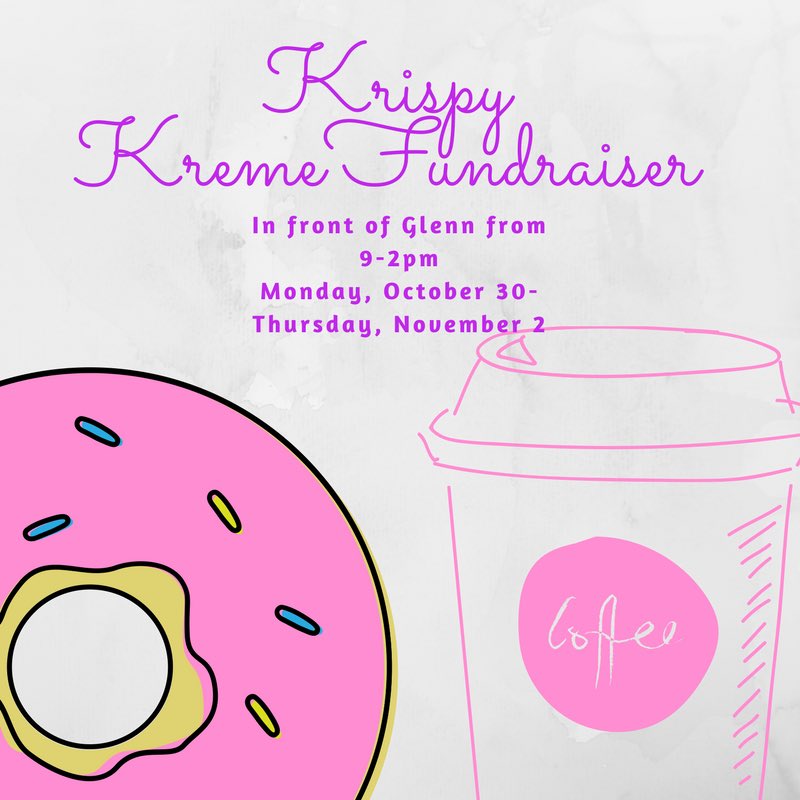 csucpse's tweet image. Catch Eta Theta selling doughnuts until 2pm today! Don’t miss out! #csucpse #krispykreme