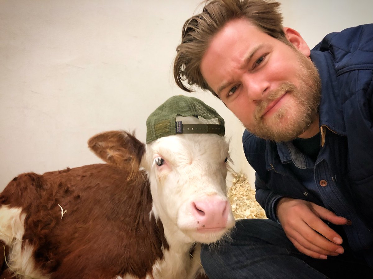 DanMcKernan's tweet image. Mike kept taking my hat off so I finally let him have it 😂