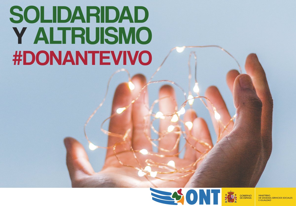 ONT_esp's tweet photo. En la #Donación renal o hepática de vivo el juez certifica el #Altruismo y  la voluntariedad del #Donante #ONT #RegalaVida #HazteDonante https://t.co/A0zlVD1IRA