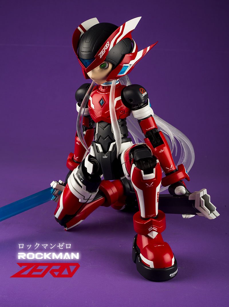【おすすめ】 HARVEST-WKS ロックマンゼロ イベント フルカラーレジンキット キャラクター