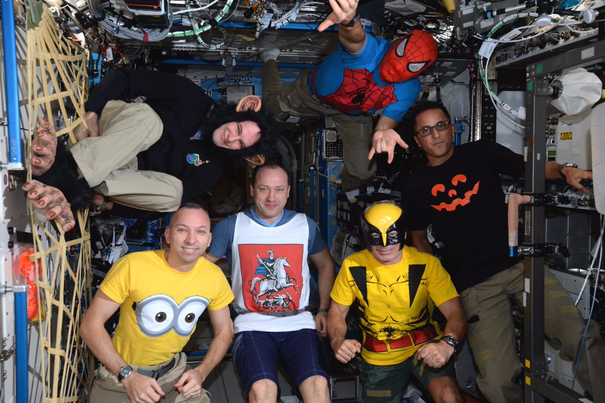 .<a href="/Space_Station/">International Space Station</a> Exp 53 crew would like to join with children all over the world for this one special day they can be whoever they want to be
